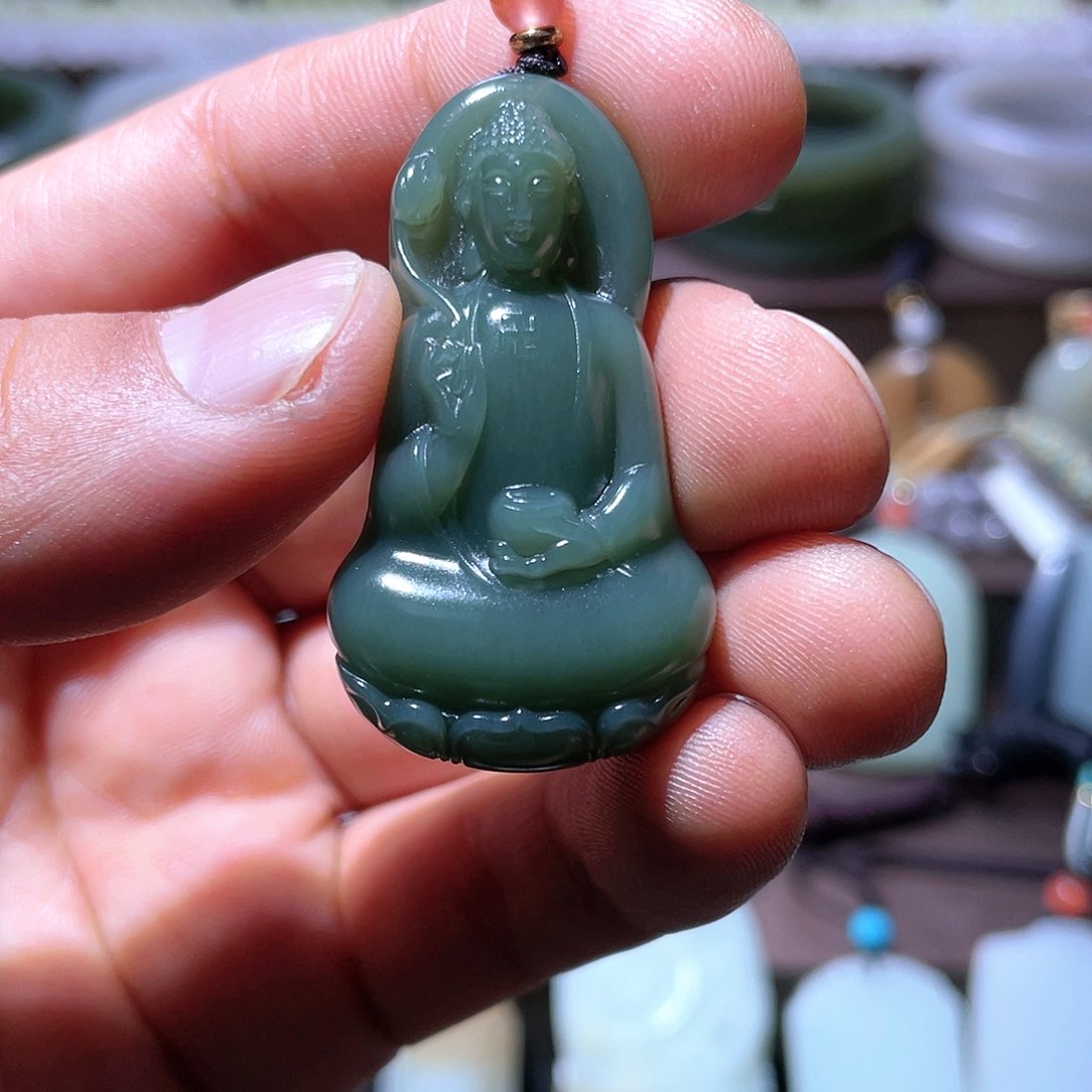 和田玉挂件未镶嵌