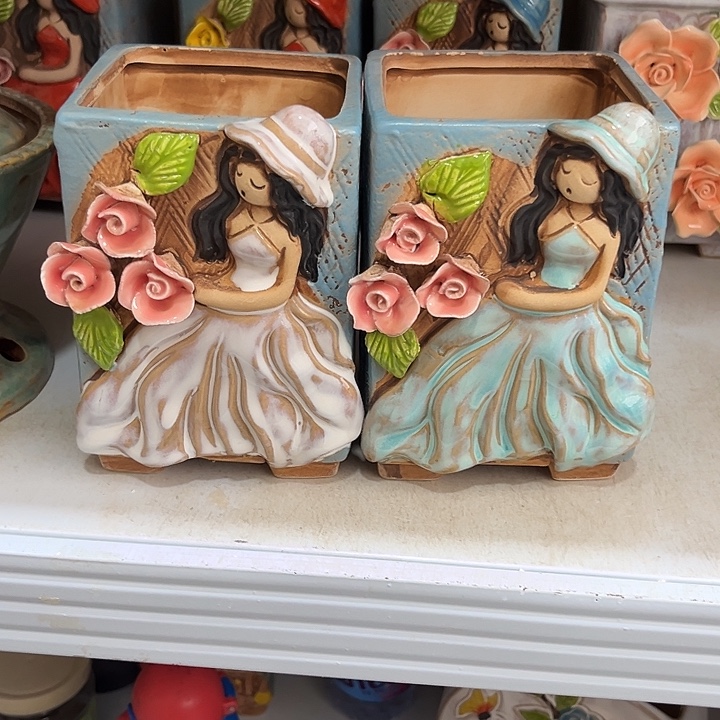 粗陶材质多肉花盆