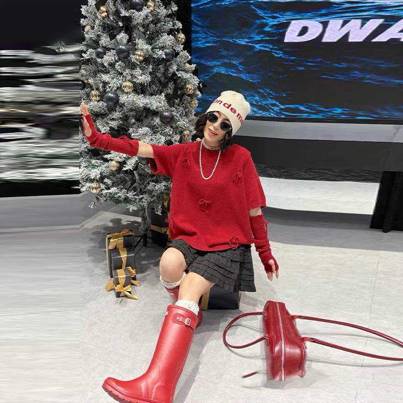 小钰胖仙【雪顶摩卡】冬日大码上衣（带袖）