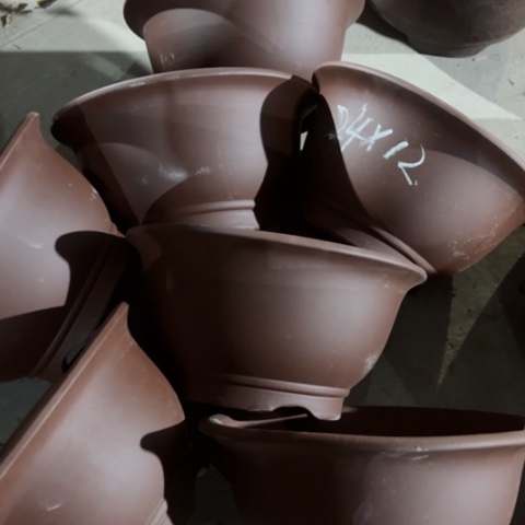 紫砂花盆100-7。24-12。