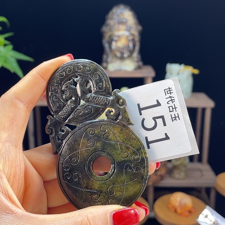 和田玉（糖玉）未镶嵌挂件