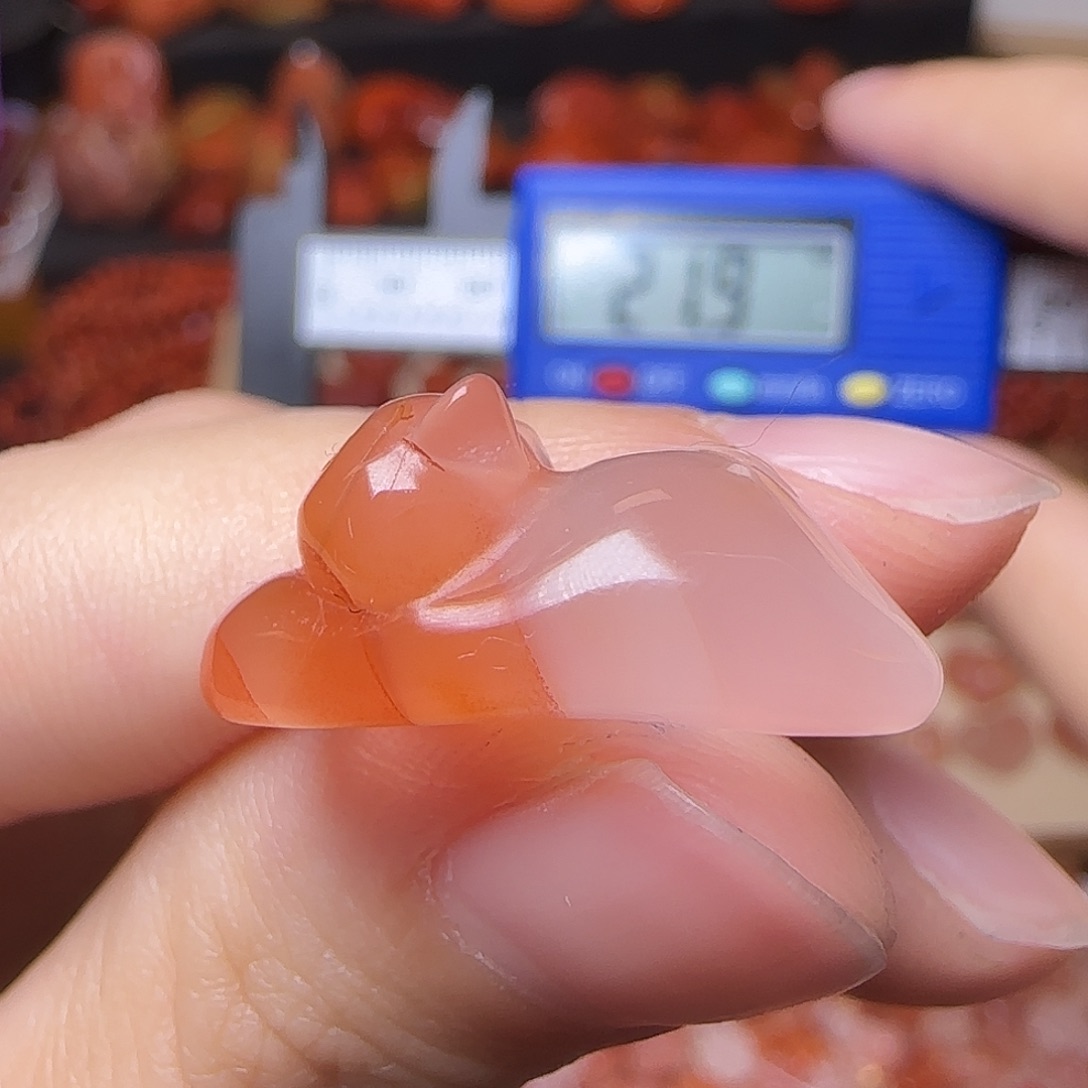 蓉***～南红玛瑙未镶嵌颈饰