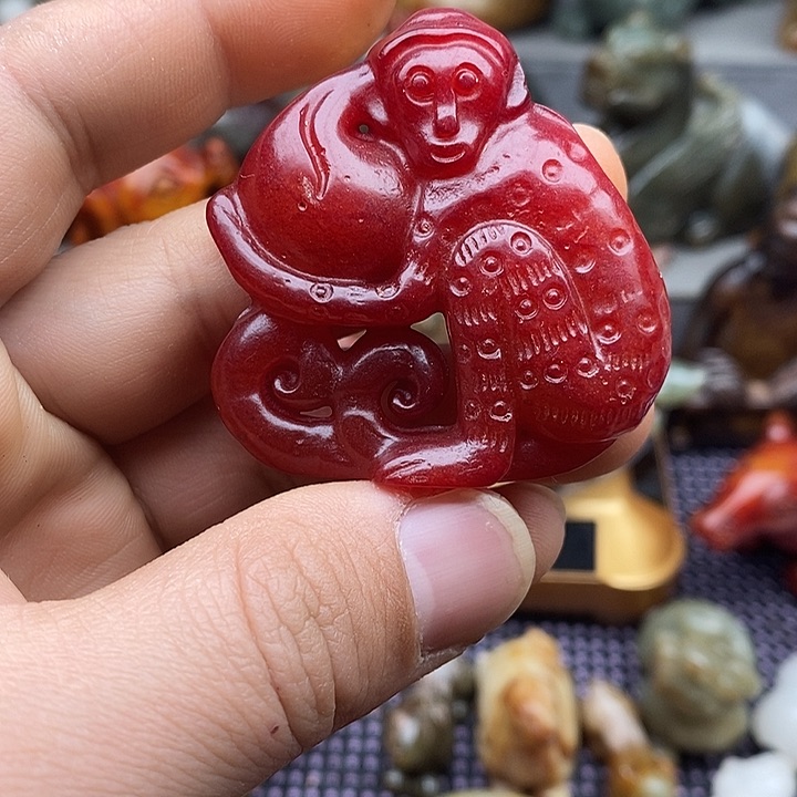 未镶嵌蛇纹石玉颈饰