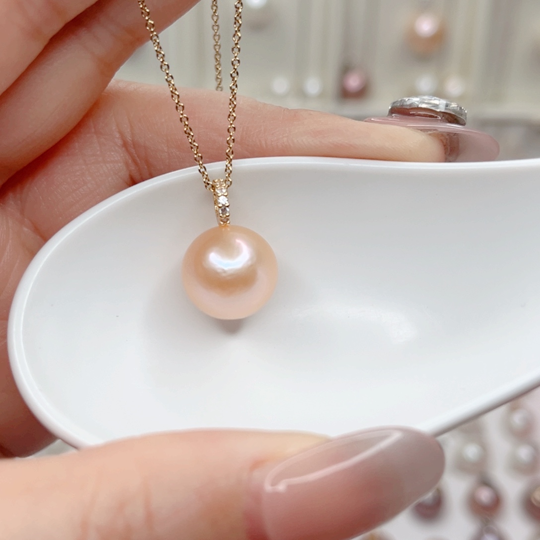 合金吊坠(赠链)淡水珍珠