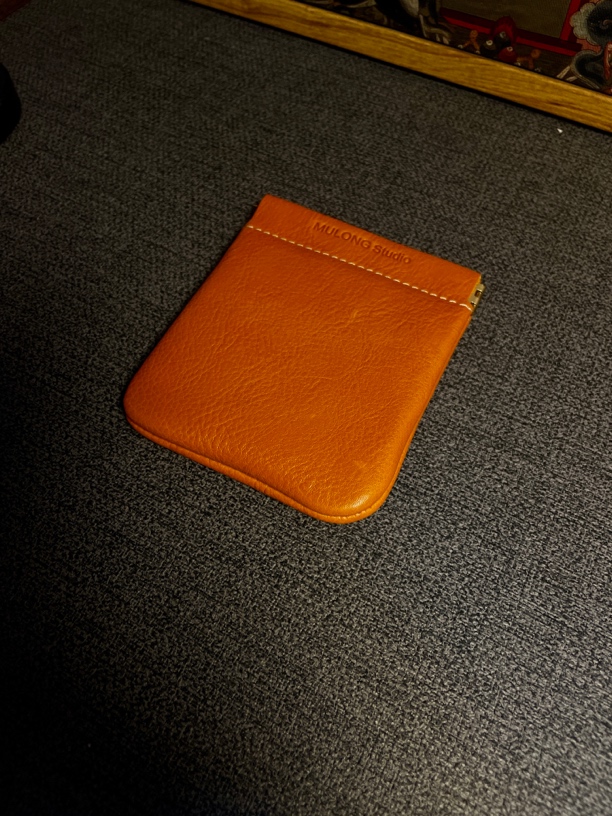 首饰袋 【木龙手作】纯牛皮包头层植鞣手工文玩包首饰收纳包手串袋