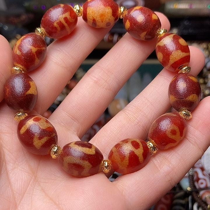 玛瑙/玉髓未镶嵌手链