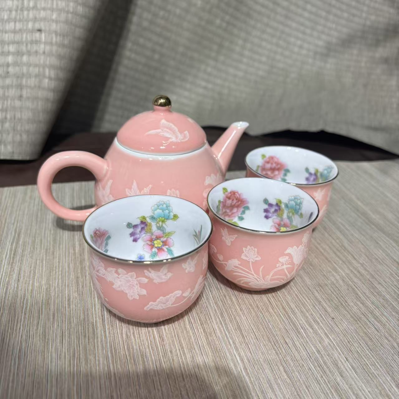 【中国邮政专属链接】锦上添花茶具套组mc062