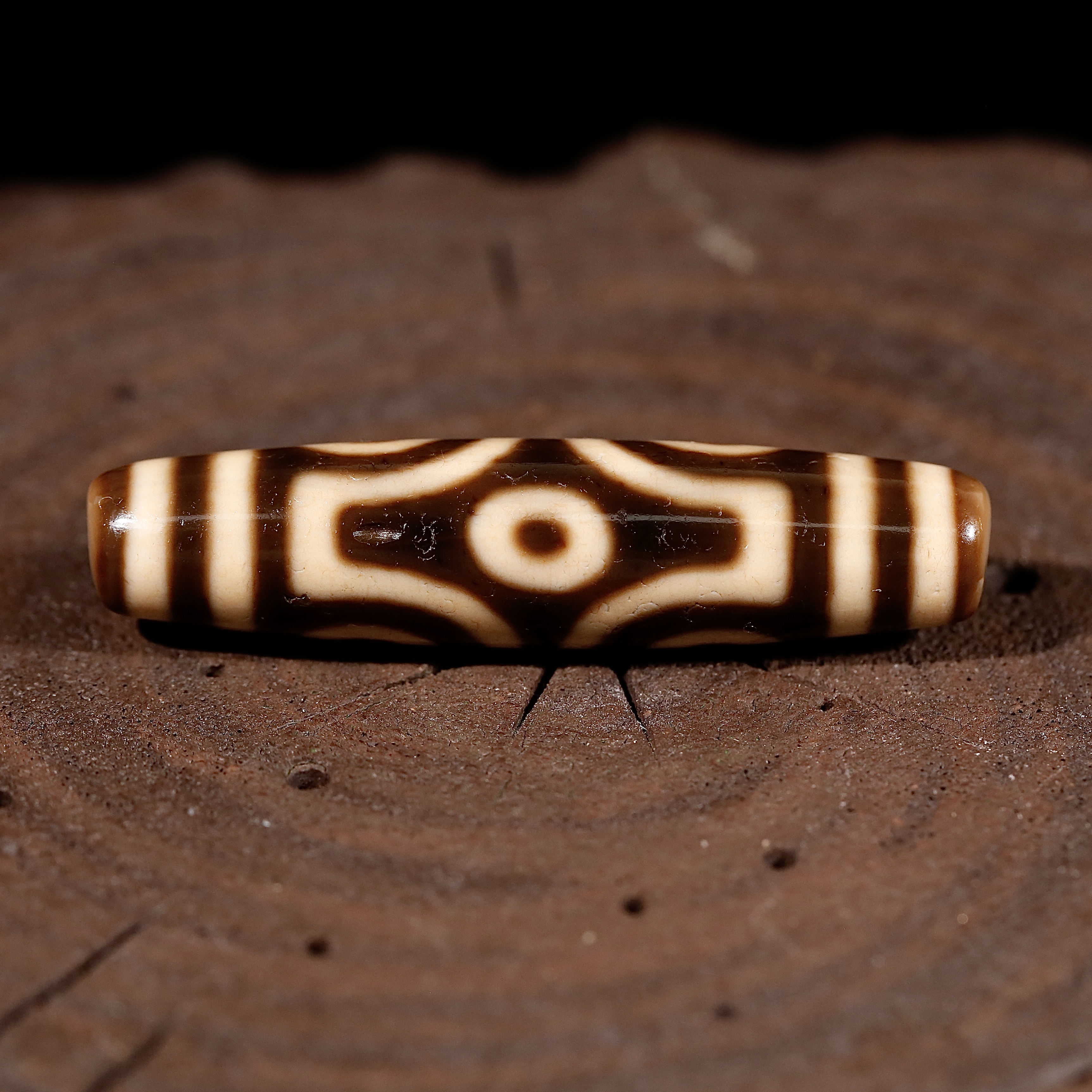 上肯超顶新超十字金刚六眼天珠珠锁骨链项链时尚百搭男女款民族风