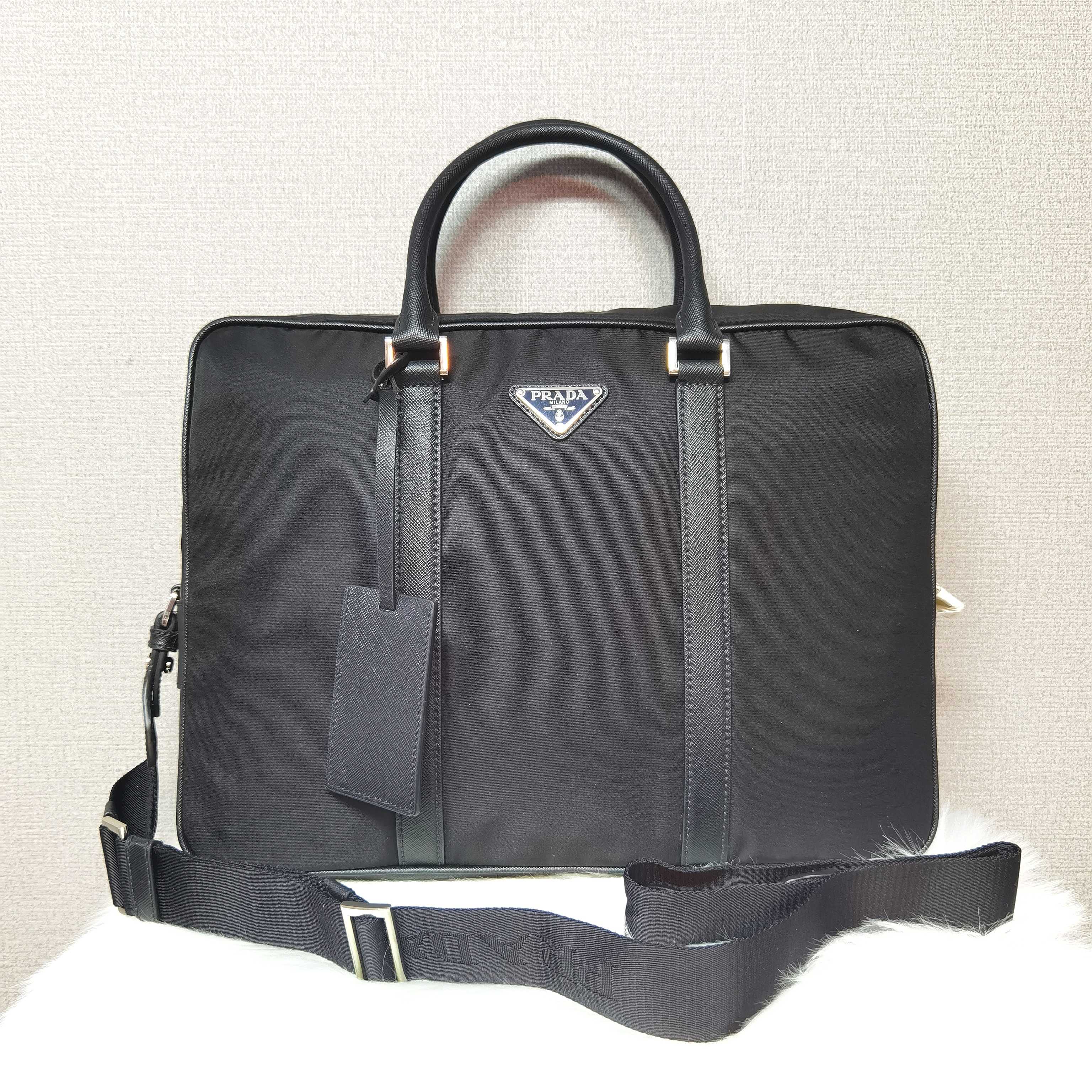 95新 Prada/普拉达 Prada普拉达公文包托特包