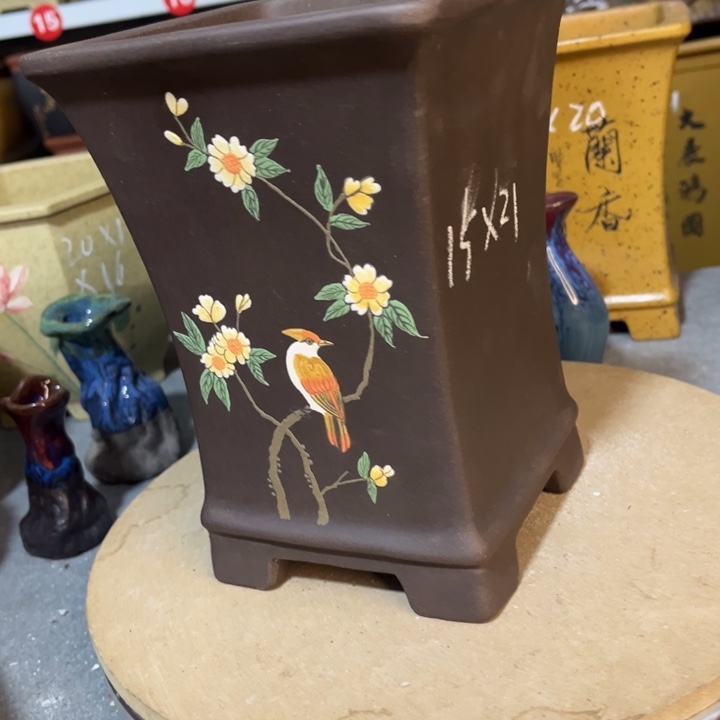 花盆紫砂紫砂花盆