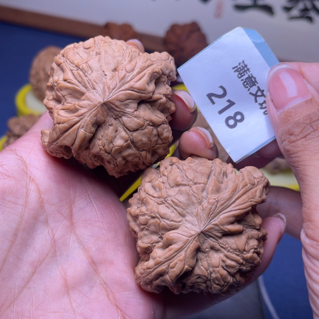 吊坠文玩核桃57粗筋大尺龙鼎全品218