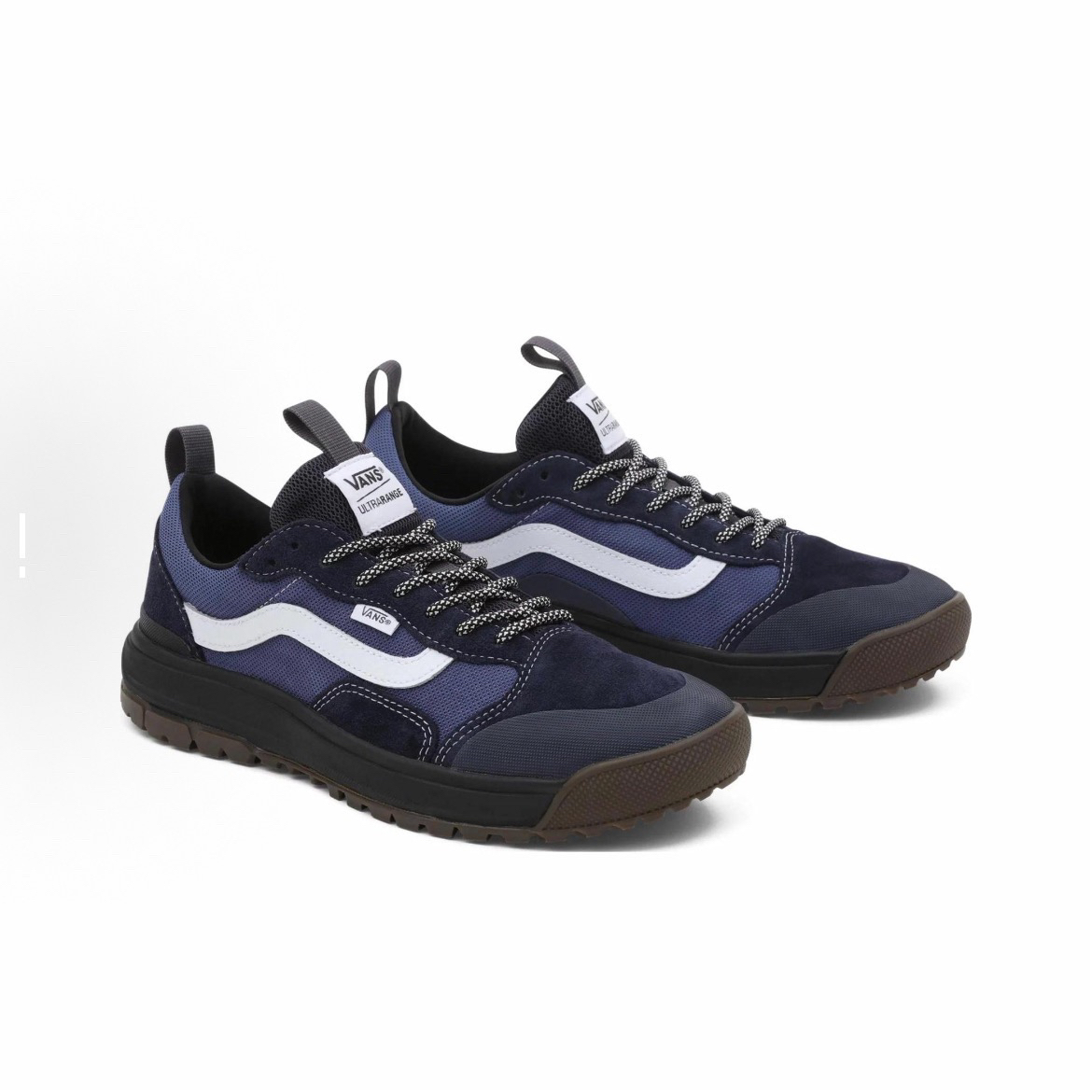 Vans UltraRange 低帮 板鞋 黑蓝 原盒 5V9NGV