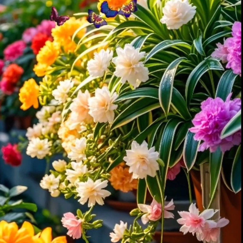 新品【驱蚊虫】耐寒浓香型大花型吊兰花种球新手好养活开花盆栽花卉