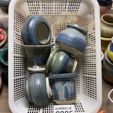 紫砂花盆385微瑕品4到5左右