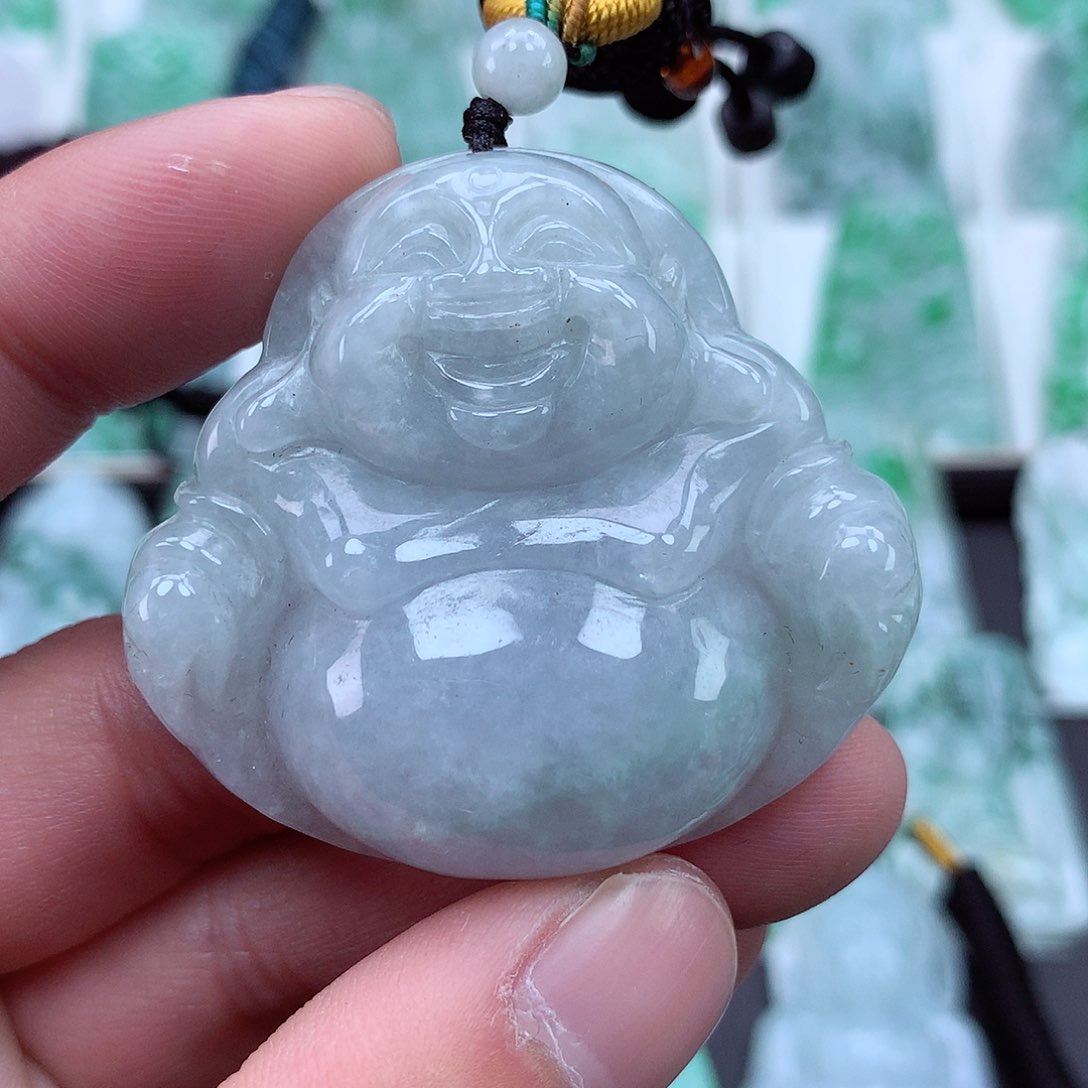 翡翠颈饰未镶嵌翡翠吊坠