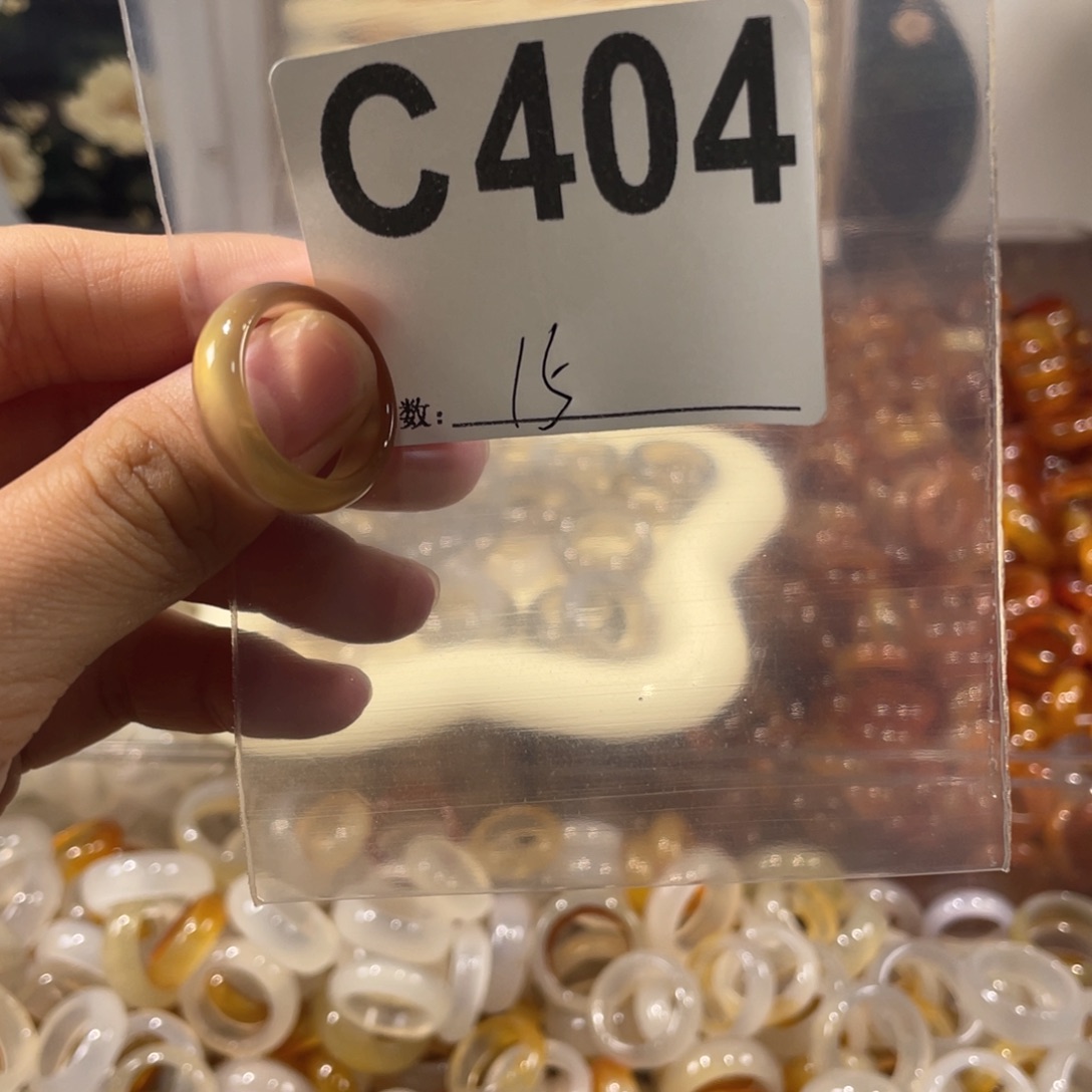未镶嵌戒指玛瑙/玉髓404