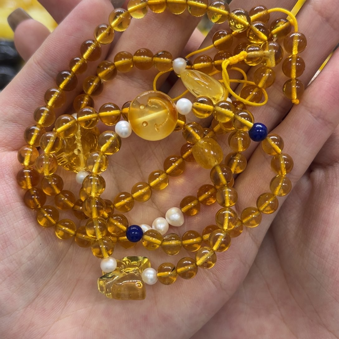 琥珀未镶嵌裸石天然琥珀