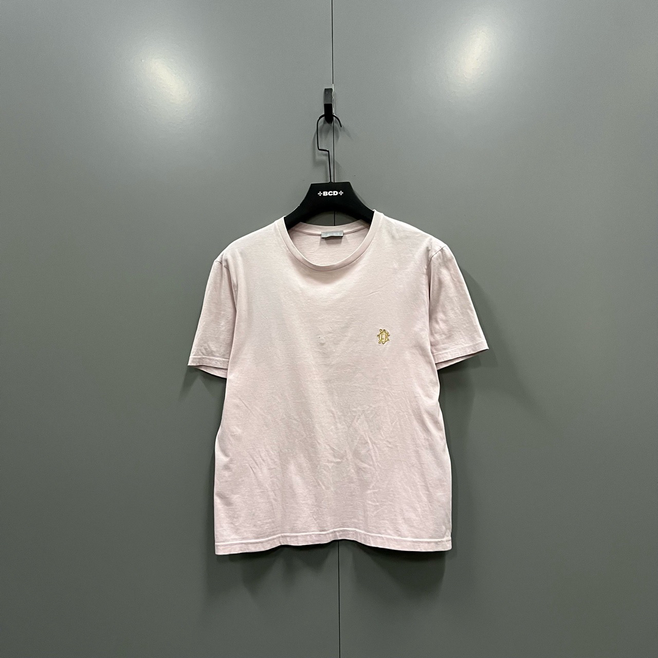Dior 迪奥 金线刺绣logo短袖 L码/95新/6800/无配件 fg205648