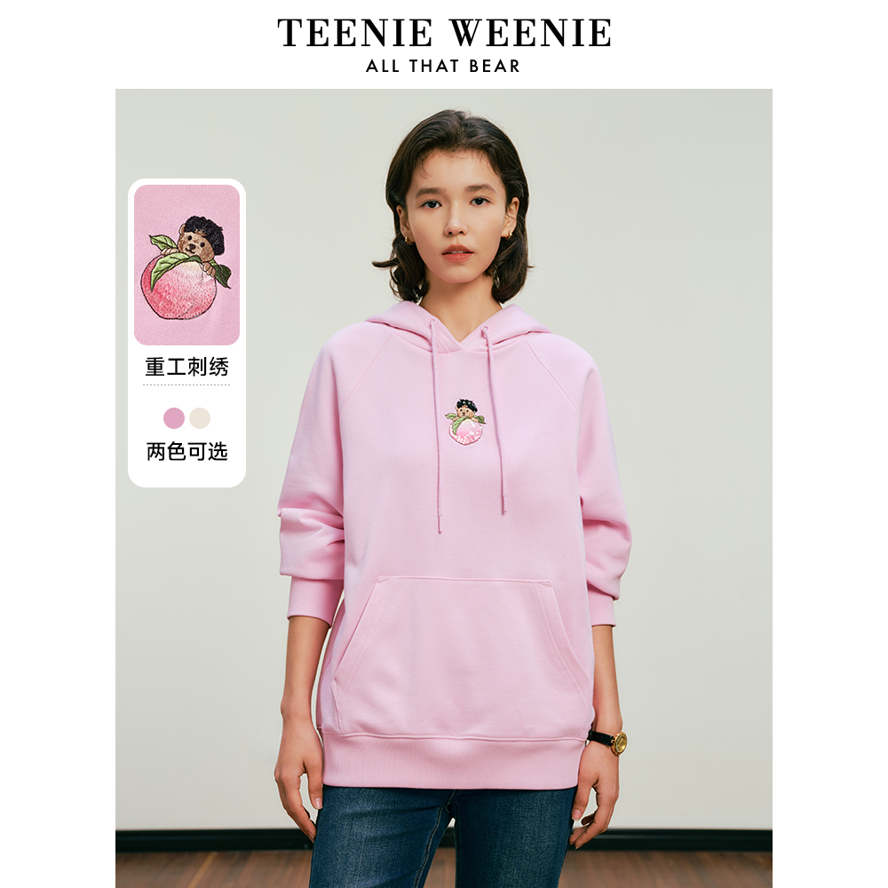 【达人专属】TeenieWeenie小熊24新重工刺绣百搭卫衣TTMW245101I