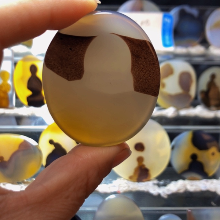 合金玛瑙/玉髓珠宝奇石119