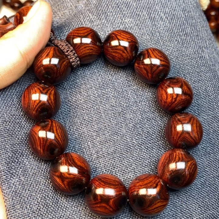 雅***风黄花梨/降香黄檀2.0紫油梨对眼对眼