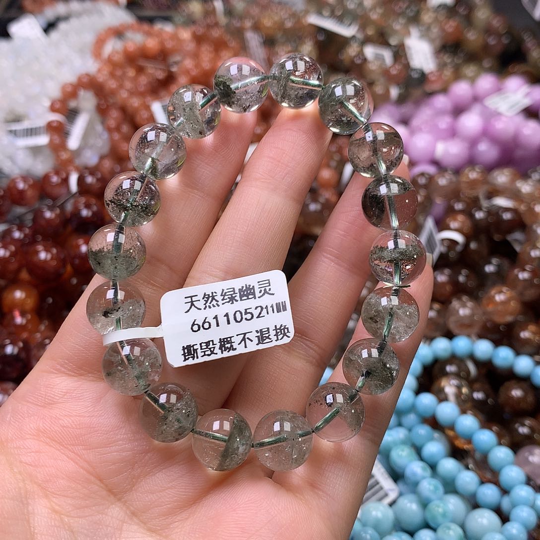 水晶手链未镶嵌，