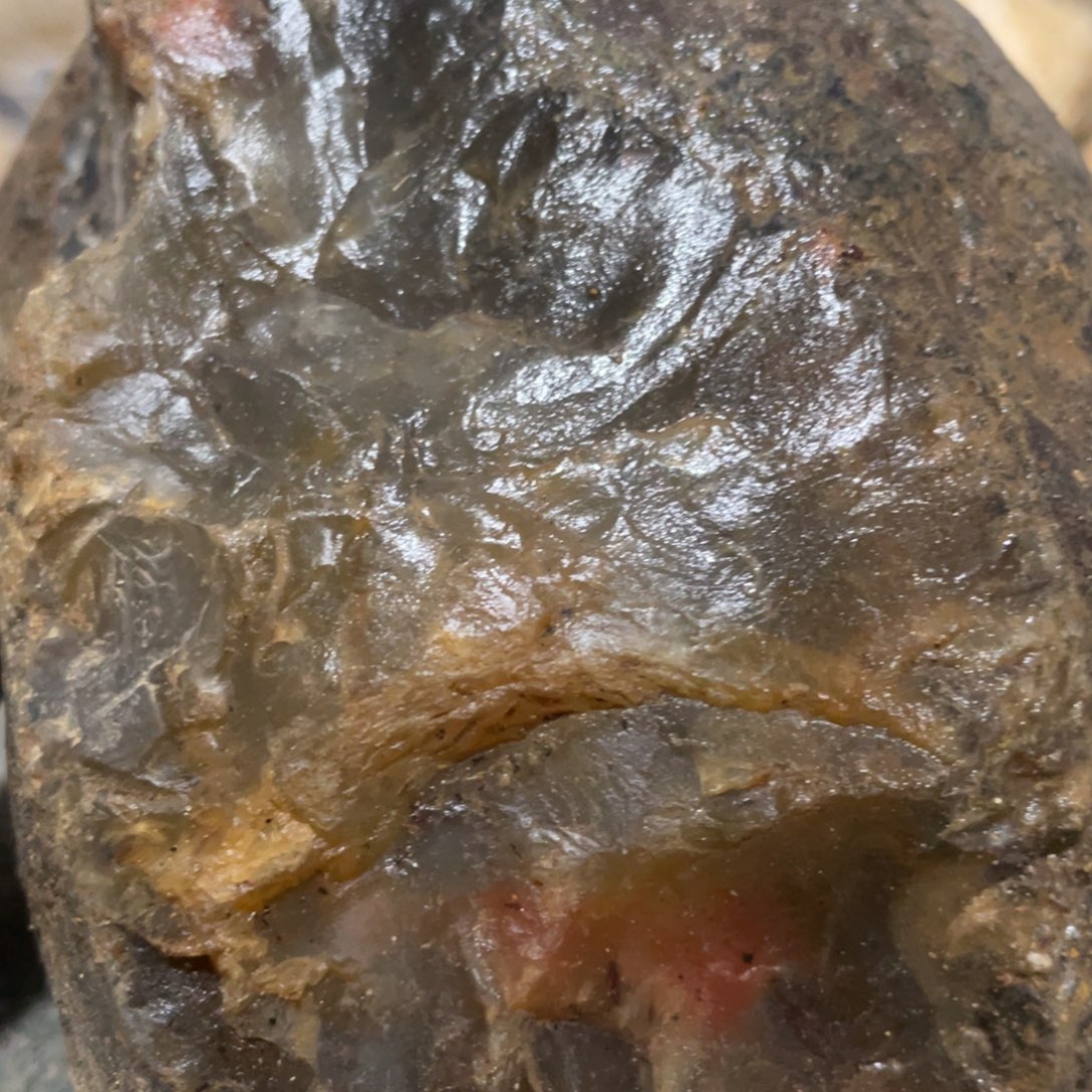 晴***天定制玛瑙原石切割不退不换