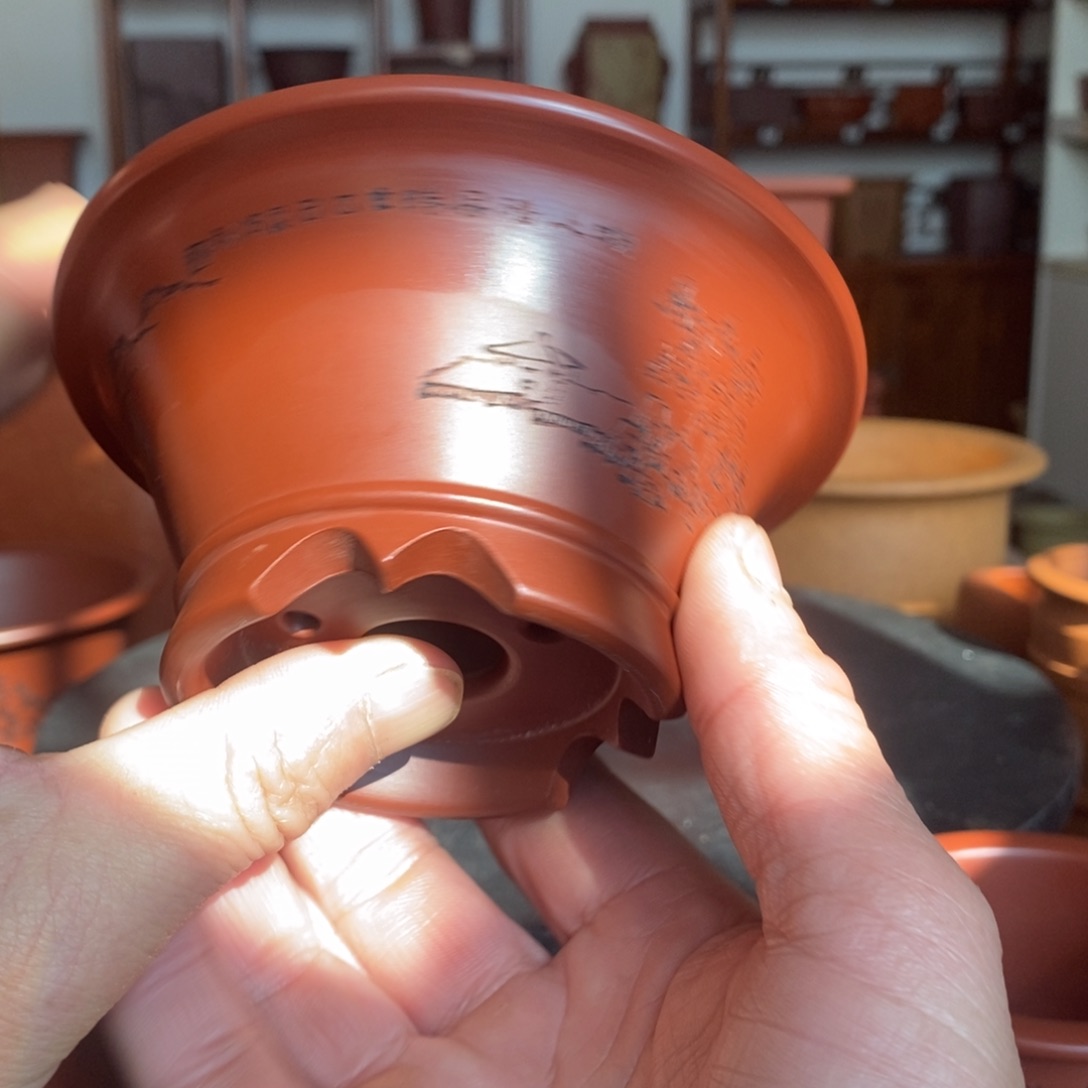 紫砂紫砂花盆2222辛*