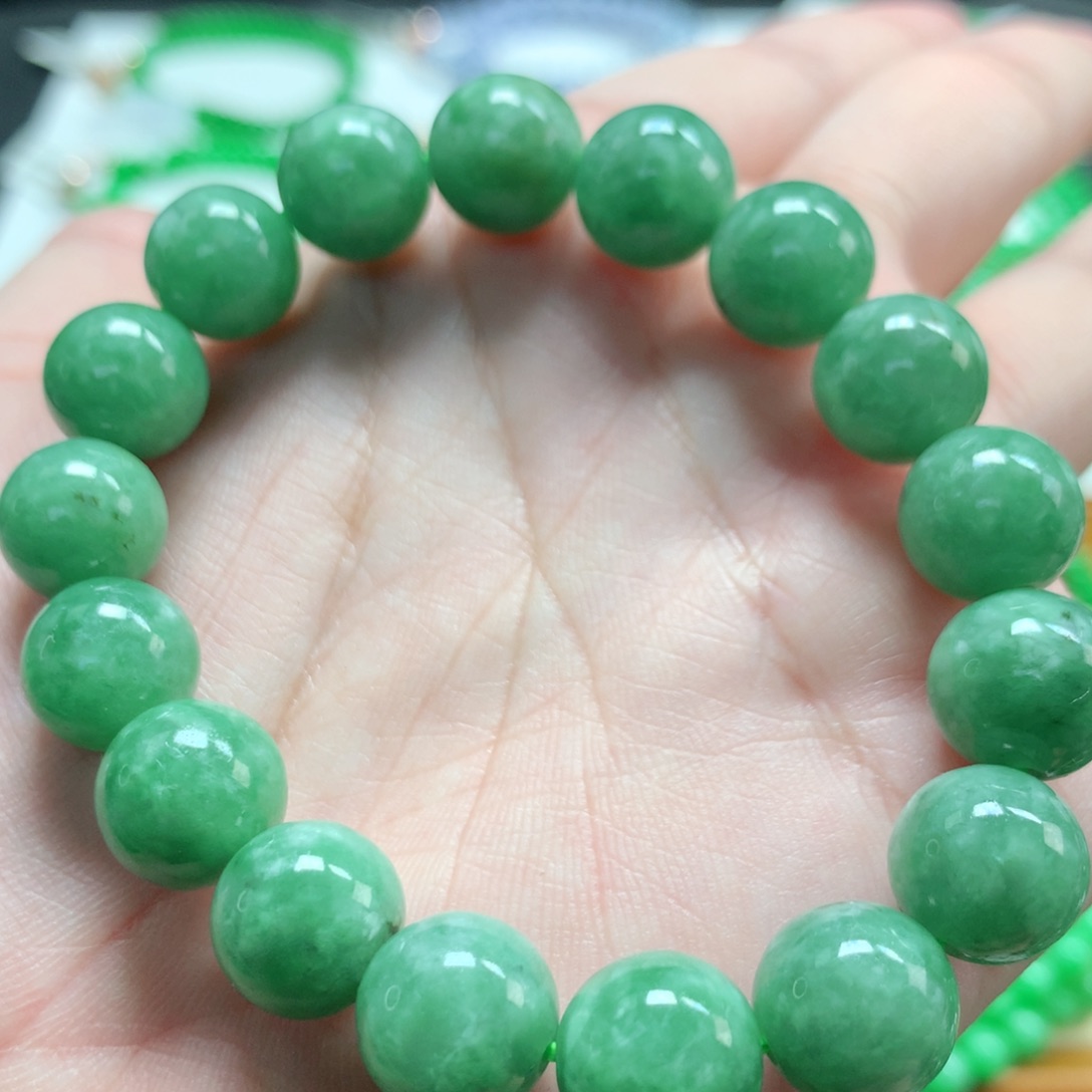 翡翠未镶嵌手链翡翠