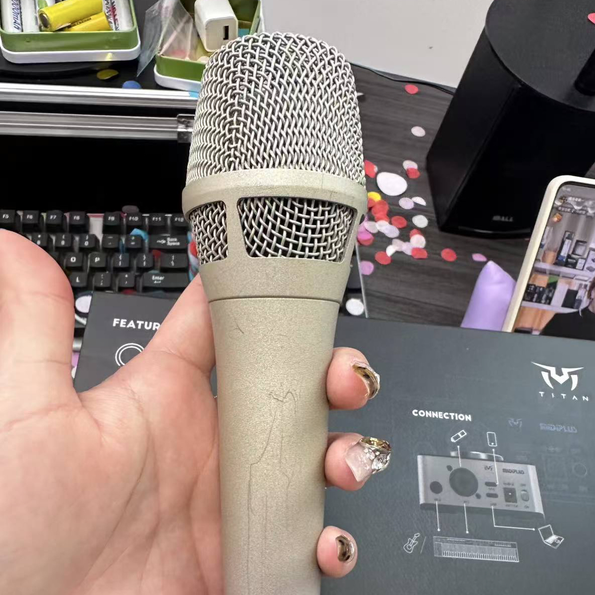 8新 NEUMANN/诺音曼 诺音曼105手持电容麦克风保证正品质量