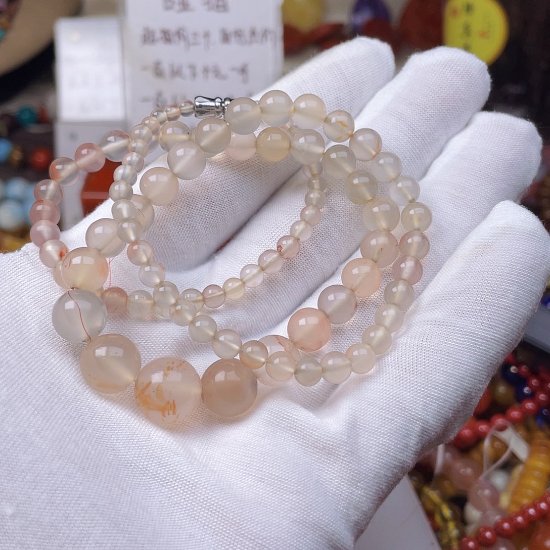 玛瑙/玉髓手链未镶嵌?***爵45520