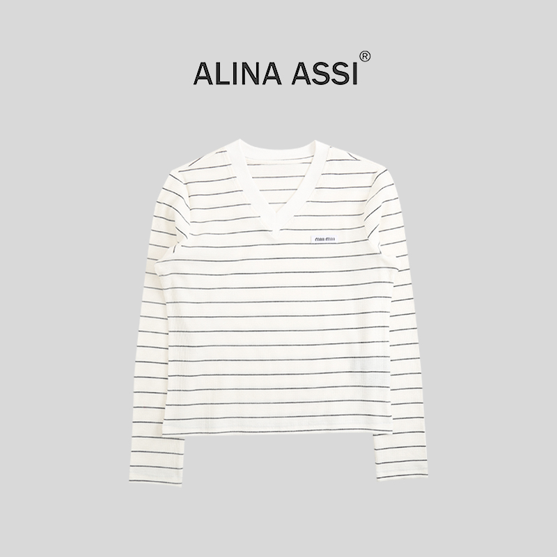 【静静】2025冬季新款休闲T恤长袖上衣X1082