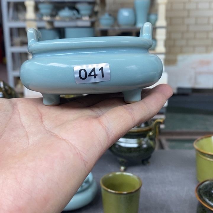 摆件抱朴汝瓷仿古一级