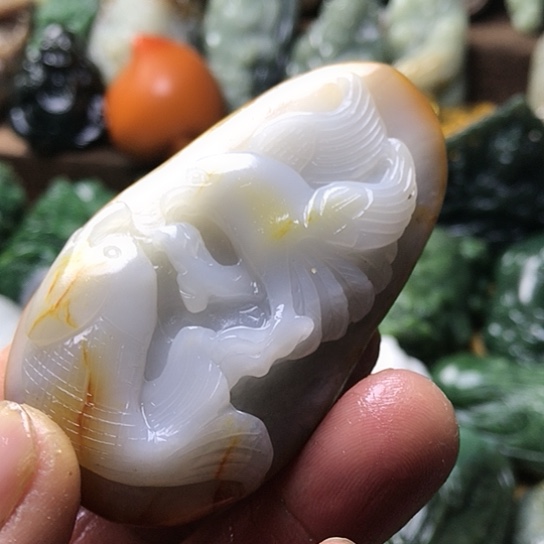 和田玉（糖玉）未镶嵌挂件