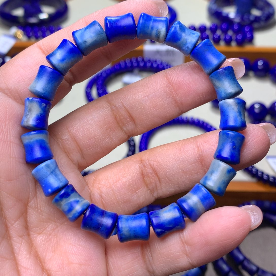 青金石手串未镶嵌