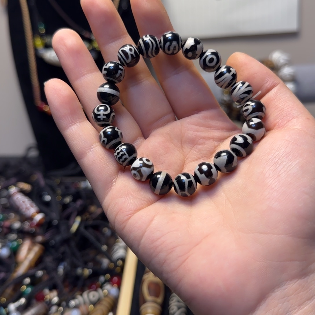 玛瑙/玉髓合金手链