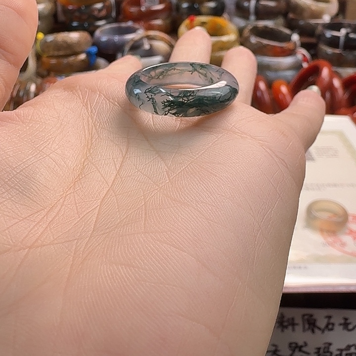 玛瑙/玉髓未镶嵌戒指特价商品不退不换