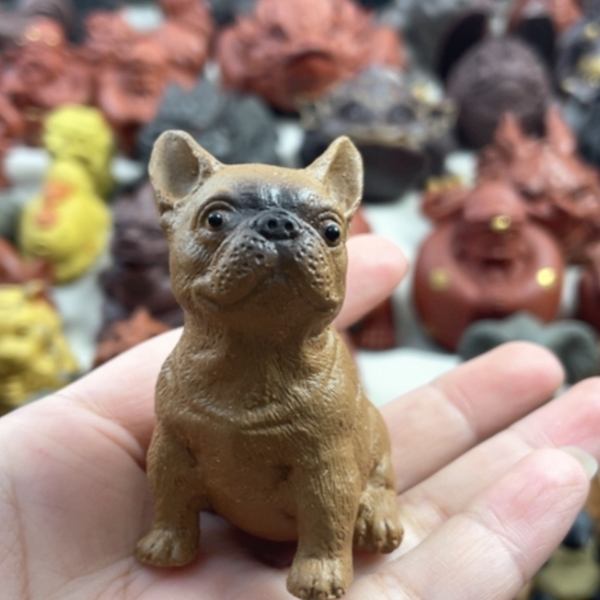 【闪购商品】紫砂茶宠紫砂法斗