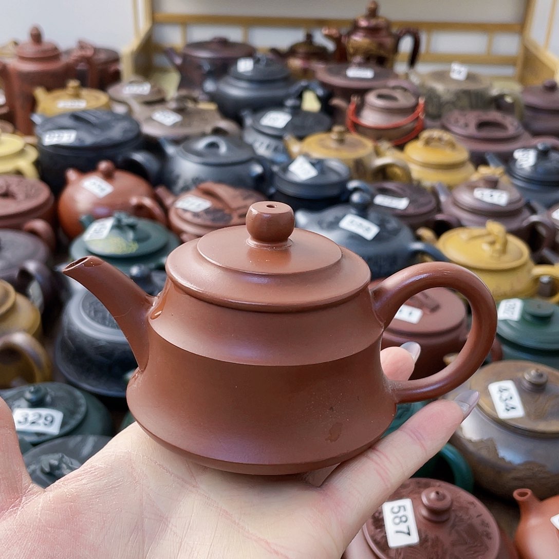 茶壶紫砂紫砂微瑕