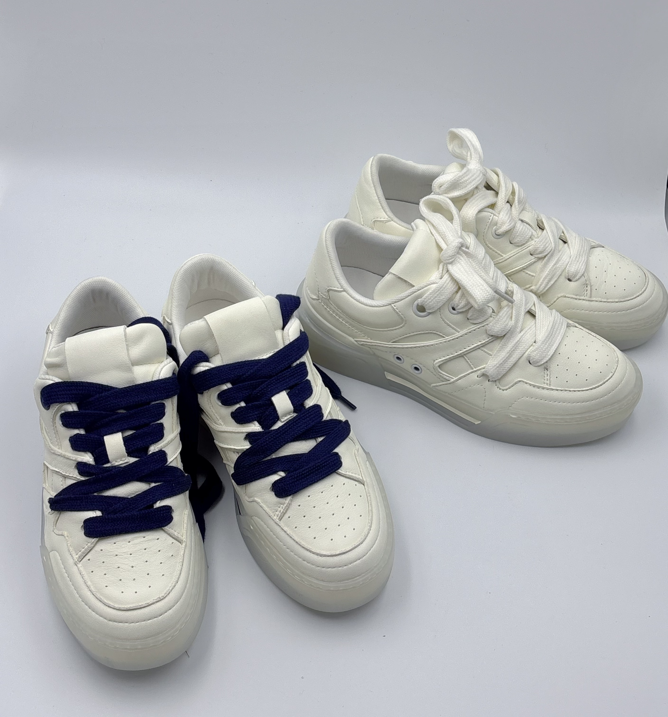 欧货 | 超软果冻底！真皮小白鞋2025新款增高休闲板鞋鞋跟高3cm