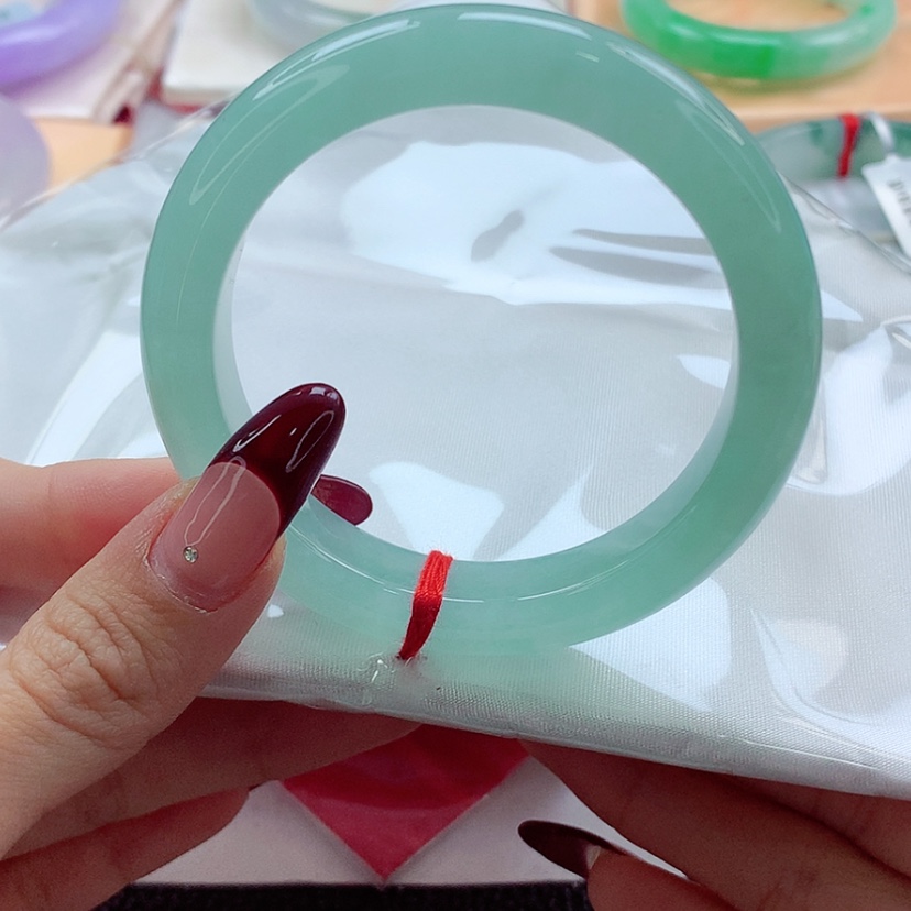 【闪购商品】翡翠手镯未镶嵌51.5 灵