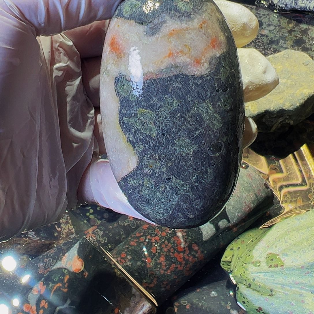 梅花玉鱼缸石茶周边微瑕不退不换