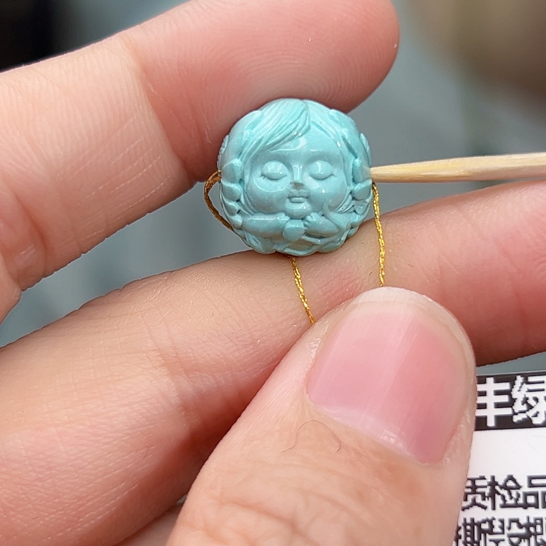 绿松石珠宝奇石未镶嵌