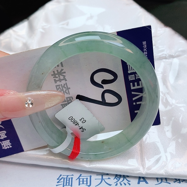 翡翠手镯未镶嵌缅甸天然a货翡翠手镯