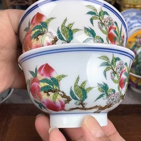 景德镇陶瓷藏式茶碗