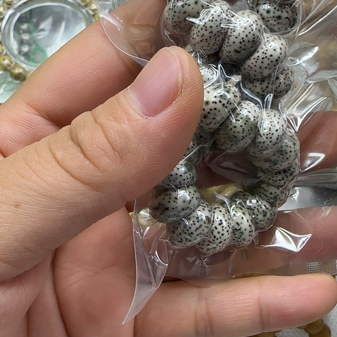 L***丶手串星月菩提35傲世高密度星月菩提13蒜瓣大肠单圈