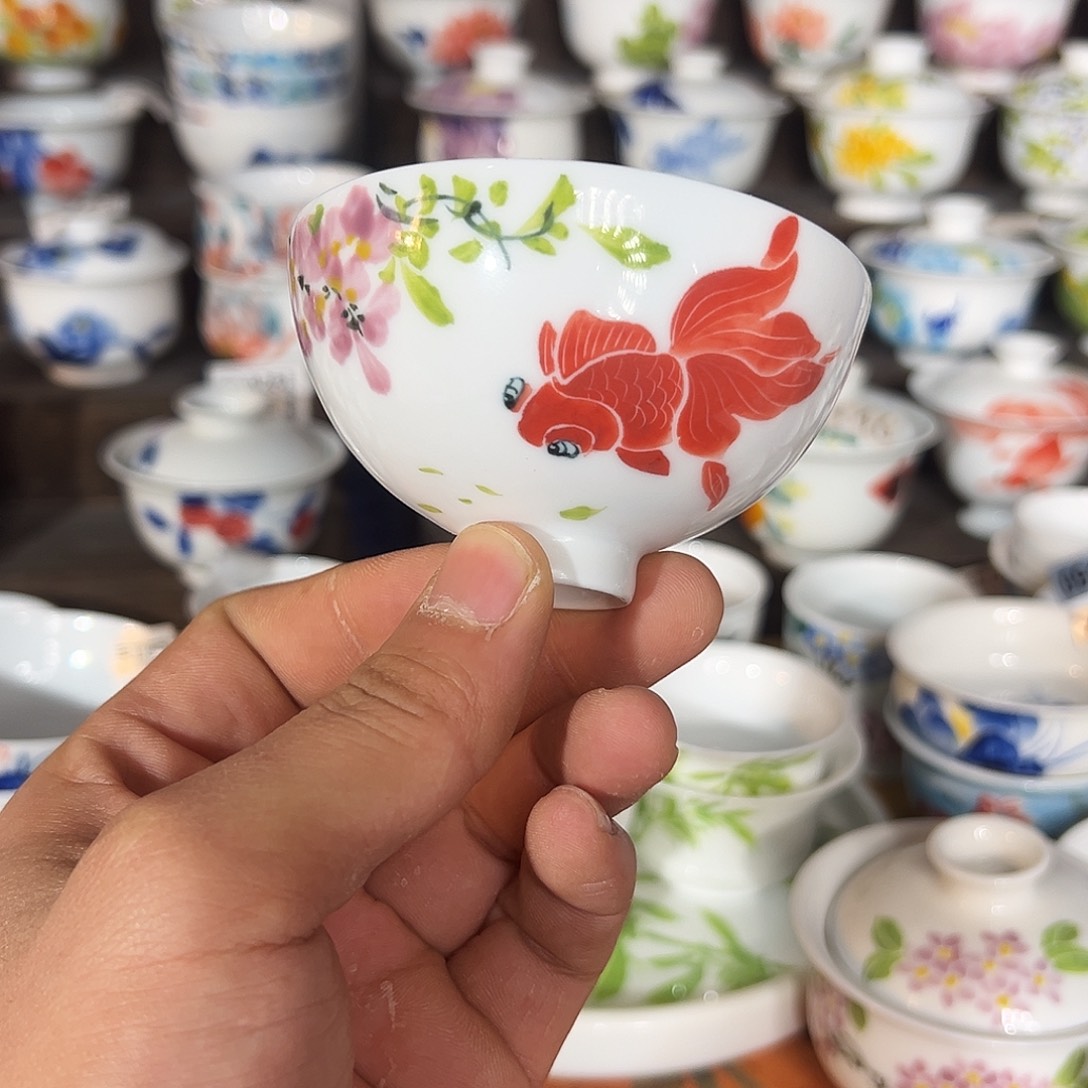 陶瓷景德镇高温釉下陶瓷