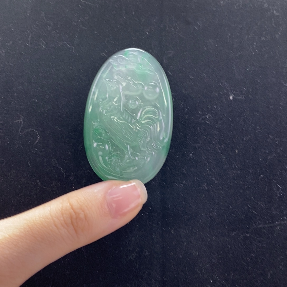 石英质玉未镶嵌珠宝奇石228526生肖牌