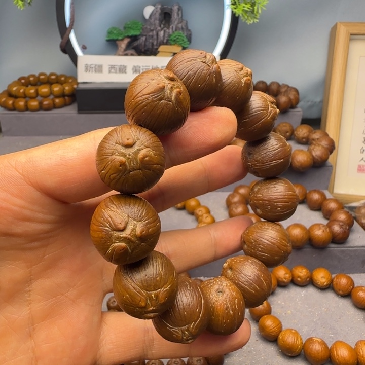 紫金鼠手串高货2.0纯圆精品紫金鼠