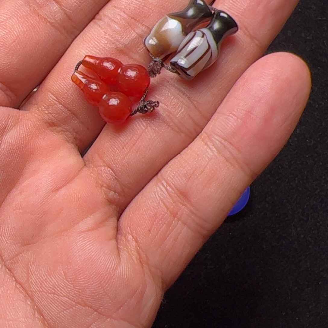 曼***活玛瑙/玉髓未镶嵌配饰